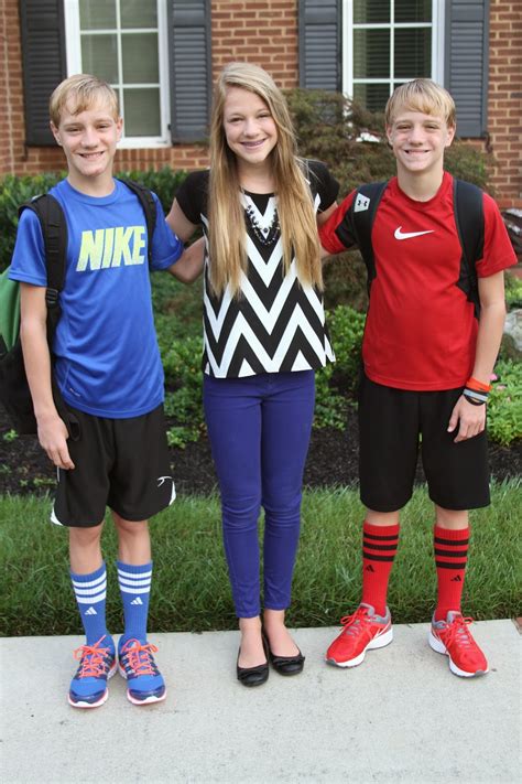The Sexton Seven 7th Grade First Day Of School