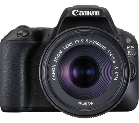 Canon Eos 200d Dslr Camera With Ef S 18 55 Mm F35 56 Iii Lens Fast