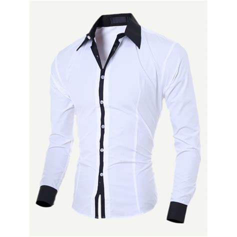 men color block shirt mens shirt dress white shirt men long sleeve