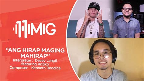 Ang Hirap Maging Mahirap Composer And Interpreter Interview Youtube