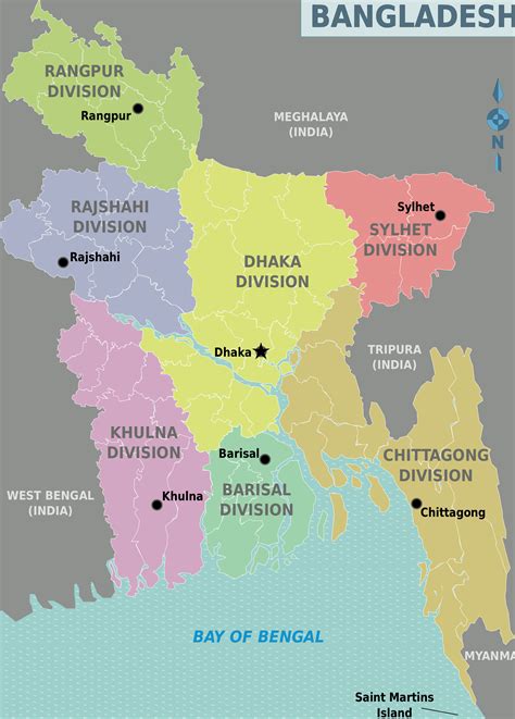 Grande Detallado Mapa De Administrativas Divisiones De Bangladesh My XXX Hot Girl