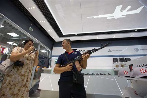 Kalashnikov Opens Souvenir Shop In Airport Near Moscow That Sells
