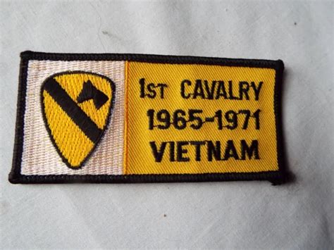 Vietnam War Patch Us Army 1st Cavalry Division Picclick