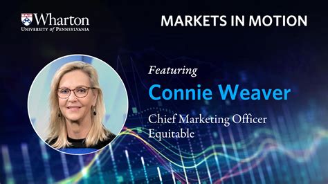 Markets In Motion With Connie Weaver Cmo Of Equitable Wharton