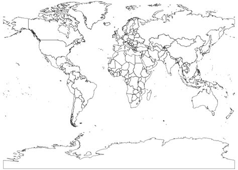 Printable Blank World Map Outline World Map Blank Pdf Porn Sex Picture