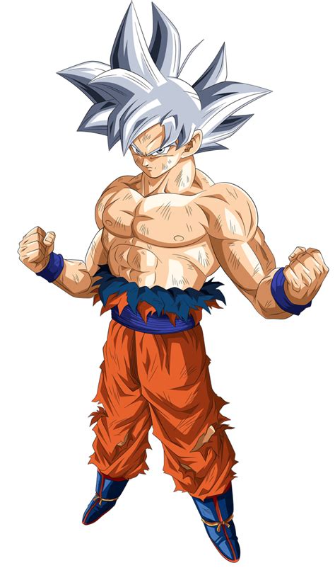 Goku Ultra Instinto Dominado Render By Ssjrose On Deviantart Anime