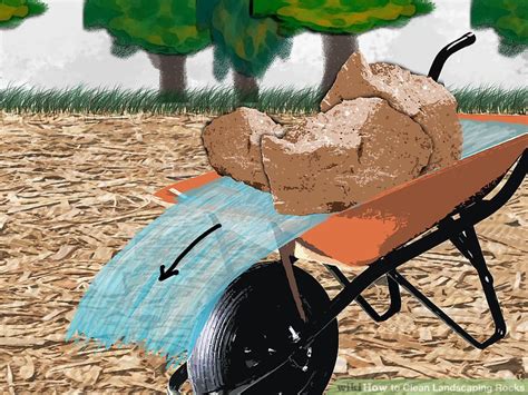 Wait to spray when rain is not forecast. How to Clean Landscaping Rocks: 10 Steps - wikiHow
