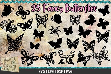 Fancy butterflies | Butterfly bundle | Butterfly SVG