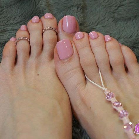 Light Pink Pedi Pink Toe Nails Navy Nails Light Pink Nails Pink Toes