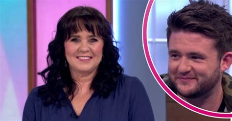 coleen nolan wows in wedding outfit for son s nuptials