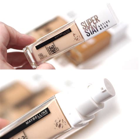 Maybelline Super Stay Active Wear H Foundation Review Swatches