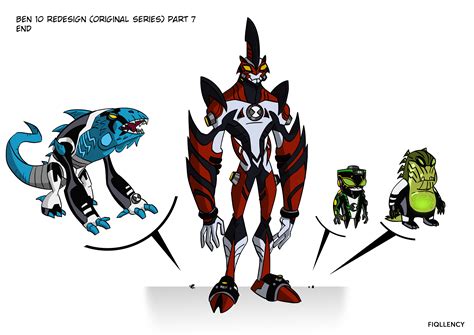 Ben 10 Original Redesign Part 7 End By Fiqllency On Deviantart