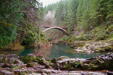 East Fork High Bridge Hiking In Portland Oregon And Washington