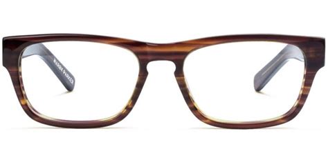 warby parker try on 2 roosevelt striped chestnut eyeglasses vintage glasses men eyeglasses