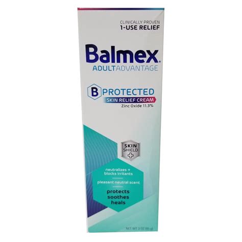 Balmex Adult Care Rash Cream 3 Oz Silver Rod Pharmacy