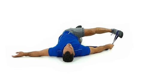 Mobility Exercise Banded Abductor Stretch Youtube
