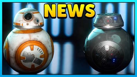 Star Wars Battlefront 2 Bb 8 Footage Info Big News Update Youtube