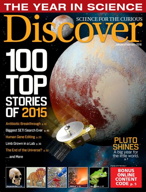 Discover Magazine 995 Per Year