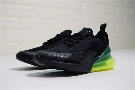 Shop Nike Air Max 270 Ah8050 011 Blackneon Green