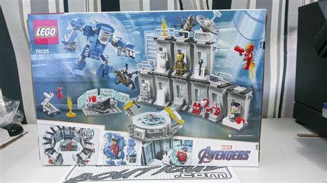 Lego Marvel Avengers Iron Man Hall Of Armor 76125 Sealed The