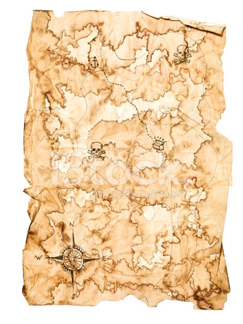 Treasure Map Stock Photo Royalty Free Freeimages