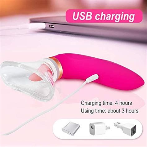 Clitoral Sucking Tongue Vibrator With 8 Strong Modes And 5 Etsy
