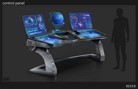 Pin By Kit Rees On Sf Consoles And Workstations Sci Fi Props