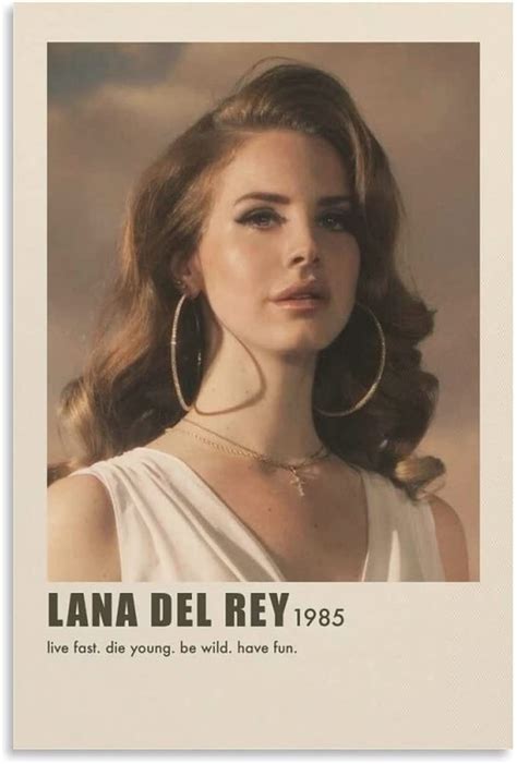 Fvo Lana Del Rey Posters 90s Vintage Poster For Room Palestine Ubuy