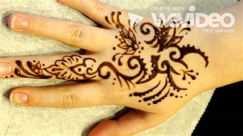 When mixed with water, turmeric also works as a henna replacement. Homemade Henna Tattoos - YouTube