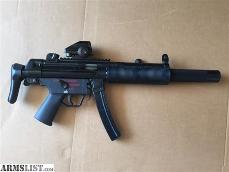 Armslist For Sale Hk Mp5sd 9mm Built By Tpm Sbr With Suppressor