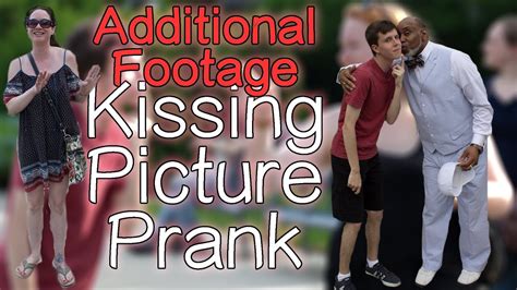Kissing Picture Prank Additional Footage Youtube