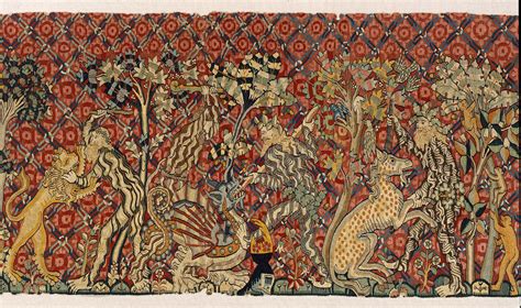 Tapestry Wild Men And Moors Museum Of Fine Arts Boston