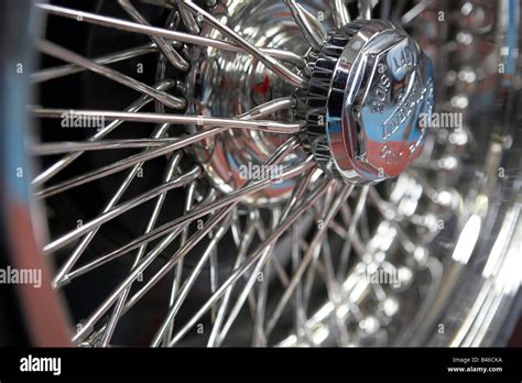 Morgan Car Wheel Stock Photo Alamy