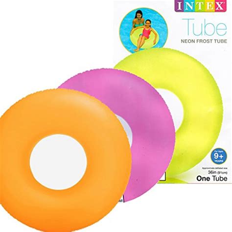 Intex Frost Tube Inflatable Sturdy Swim Pool 36 Color May Vary2