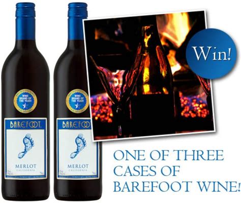 Win One Of Three Cases Of Barefoot Wine Beautie