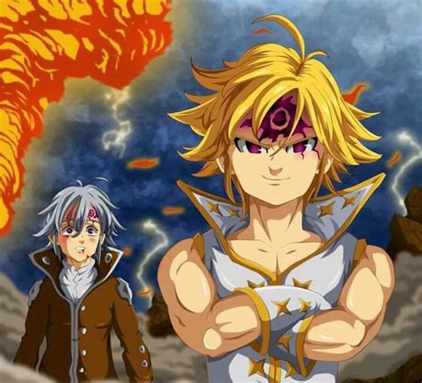 Meliodas And Estarossa Anime Echii Anime Angel Seven Deadly Sins Anime 7 Deadly Sins Uzumaki