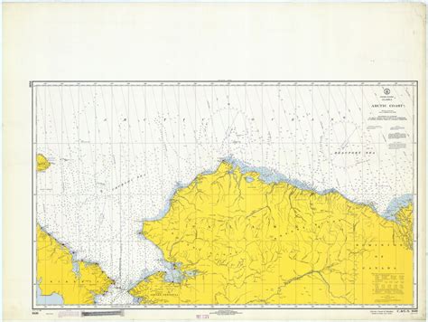 Arctic Coast 1969 Nautical Chart 1587870 Scale Alaska