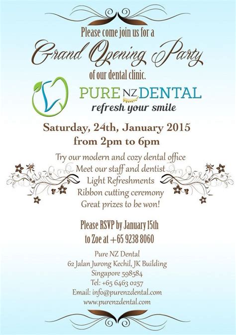 Sample Invitation Card Opening Ceremony | Invitation card format