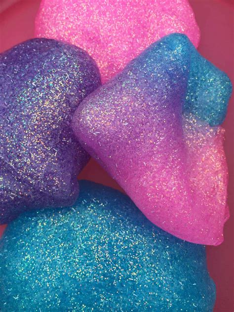Amazing Three Ingredient Glitter Slime Recipe Just Because