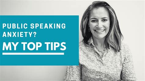 Public Speaking Anxiety My Top Tips Youtube
