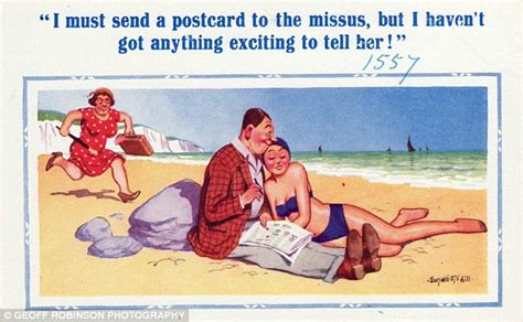 Just Too Saucy The Bawdy Seaside Postcards The Censors Banned 50 Years