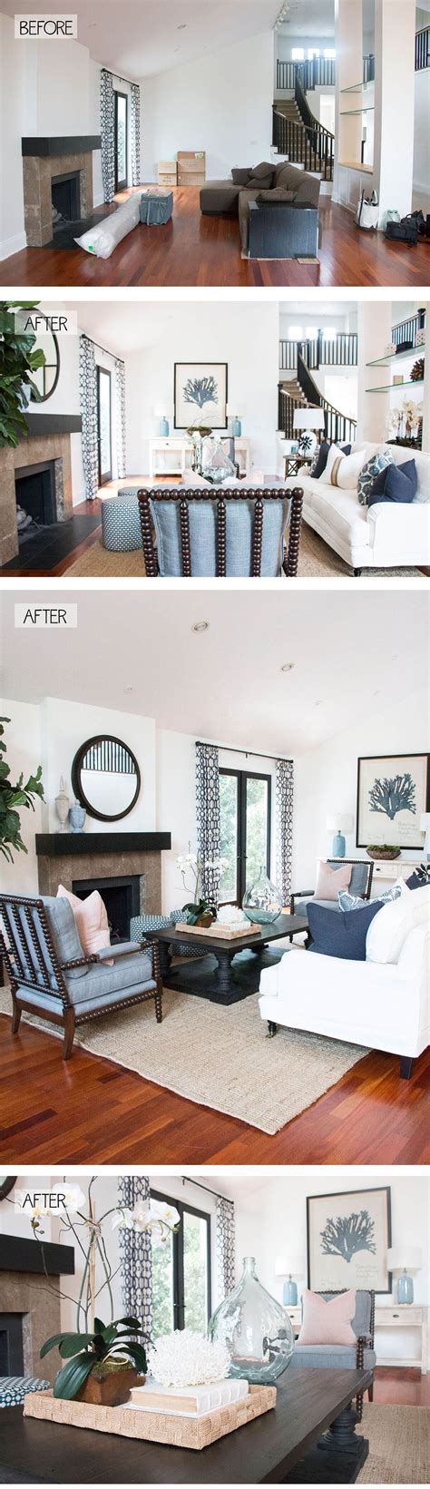 Before And After 26 Budget Friendly Living Room Makeovers To Inspire