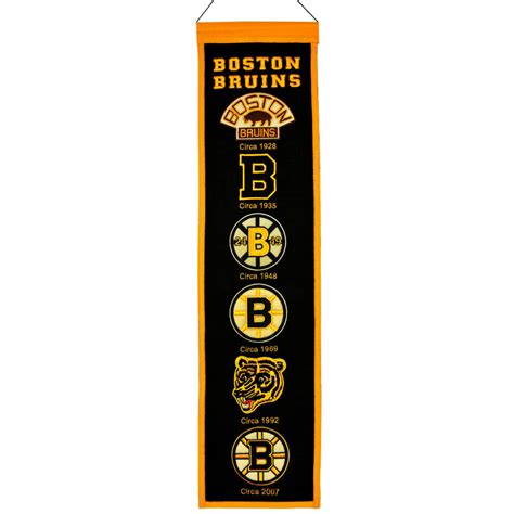 Boston Bruins Heritage Banner