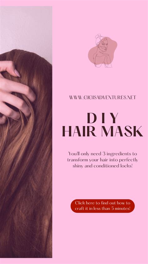 Diy 3 Ingredients Shine And Conditioning Hair Mask Diy Hair Mask