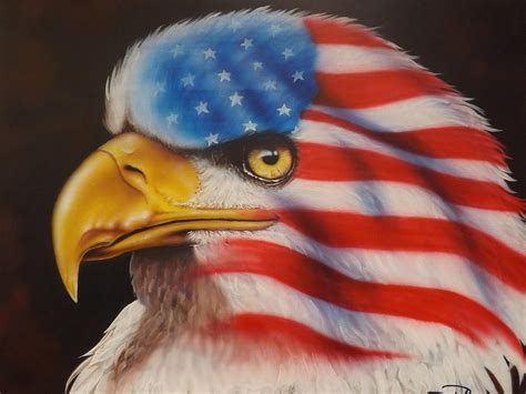 American Pride Painting By Darren Robinson Pixels