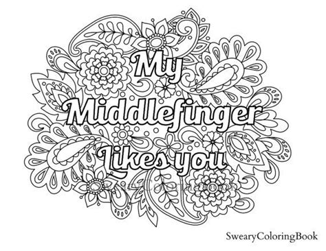 Want to discover art related to middlefinger? Middle Finger Coloring Pages