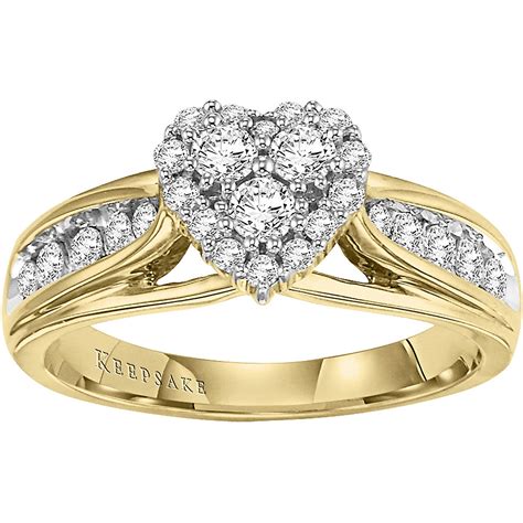 Engagement rings at walmart start at about $30 for solitaire rings with gemstones other than diamonds. 15 Best of Walmart Keepsake Engagement Rings