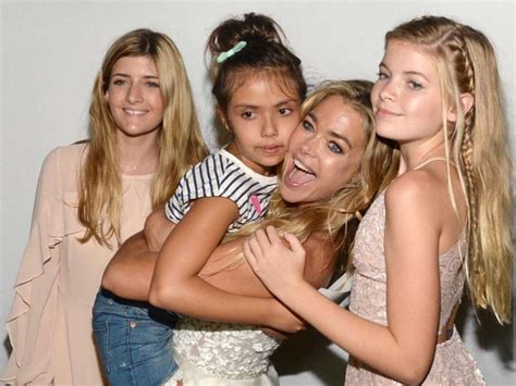 Denise Richards Admits To Covering For Charlie Sheen With Daughters