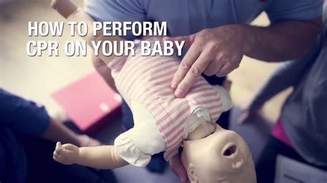 How To Perform Cpr On Your Baby Youtube