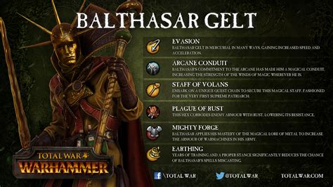 Balthasar Gelt The Empire Total War Warhammer Royal Military Academy